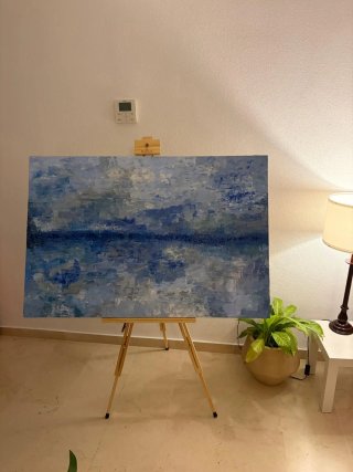 Cuadro abstracto para pared