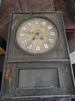 Reloj de pared antiguo
