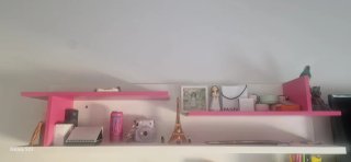Cama infantil con cajones y estantería