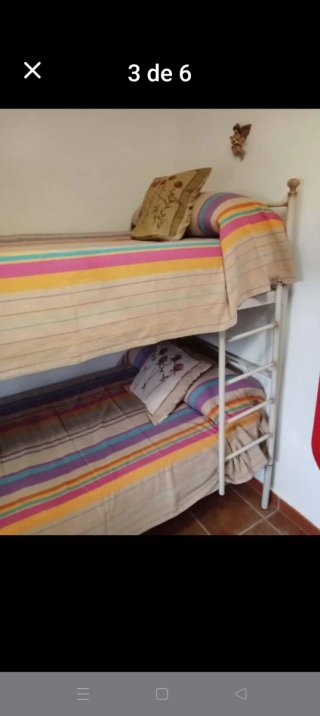 Cama litera de hierro
