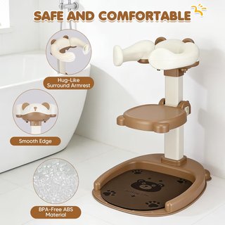 Bañera bebé con soporte ducha