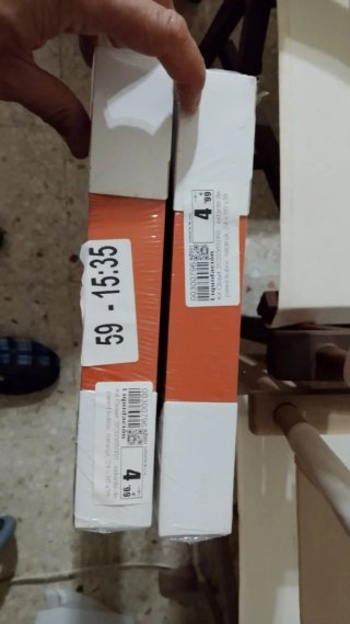 2 Estantes de Pared Naranja