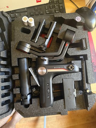 Estabilizador Zhiyun Weebill S sin usar