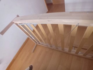 Cama infantil 70x160cm con somier. Casi nueva