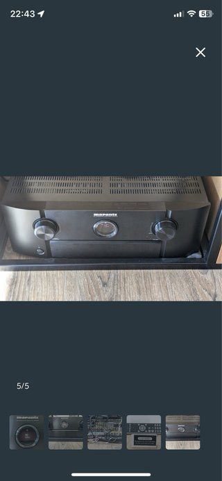 Marantz SR6015 AV 9.2 8K Receptor