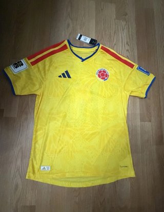 Camiseta de fútbol mundial colombia
