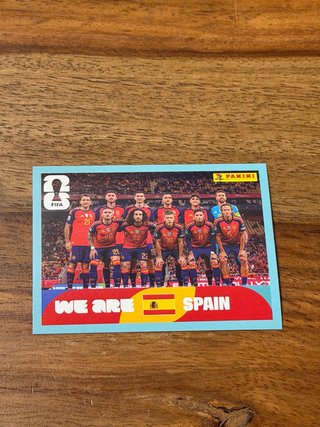 Cromo Mundial España Panini Nuevo