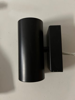 Aplique Nymåne Ikea Negro Mate