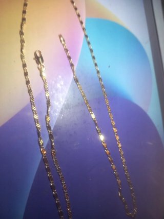 Cadena de oro 18k