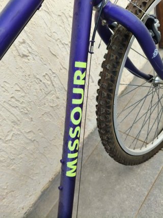 Bicicleta Morada Missouri