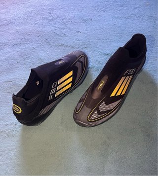 Scarpe da calcio Adidas F50 Nere e Gialle