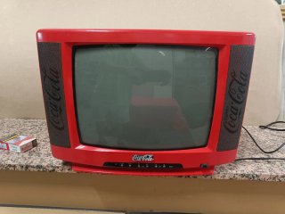 Televisor Coca-Cola 14  pulgadas Rojo