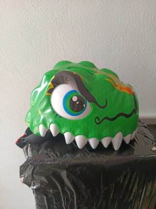 Casco bici infantil dinosaurio