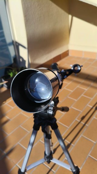 Telescopio Astronómico 400/70 con Trípode