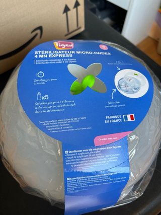 Esterilizador Microondas Tigex 4 Min Express