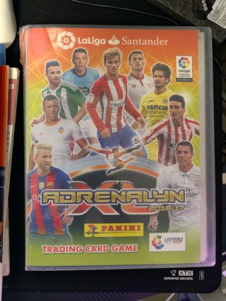 Libro de cartas de fútbol