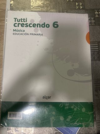 Tutti crescendo 6, Educación Primaria música