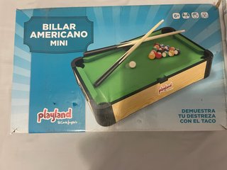 Mini Billar Americano Playland