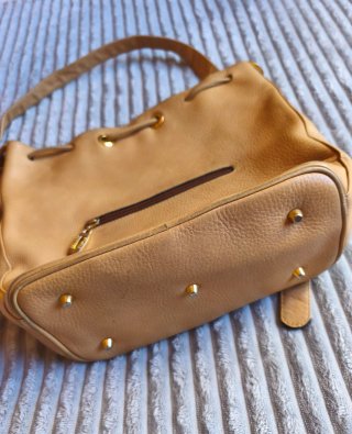 Bolso de Hombro Vintage Piel