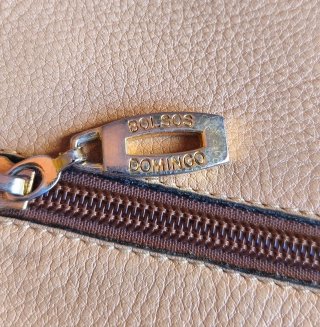Bolso de Hombro Vintage Piel