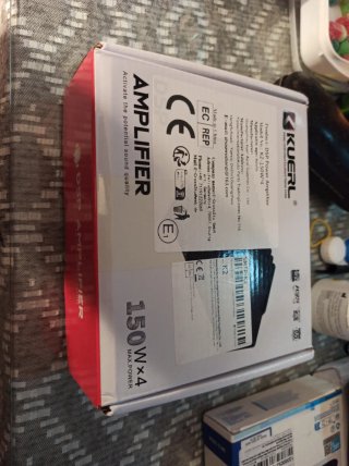 Amplificador de audio KUERL negro