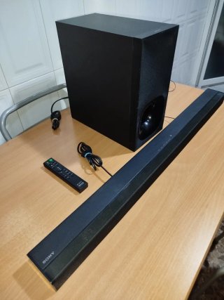 Sony Barra de Sonido y Subwoofer Negro