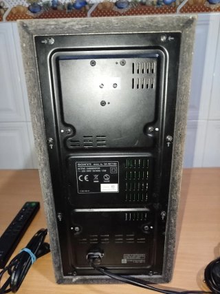 Sony Barra de Sonido y Subwoofer Negro