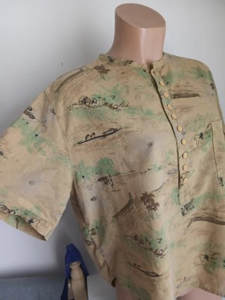 Blusa Forage Vintage Estampada
