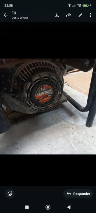 Generador Eléctrico 3300W Gasolina