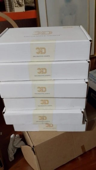 Lampade LED 3D Decorative (Confezione da 5)