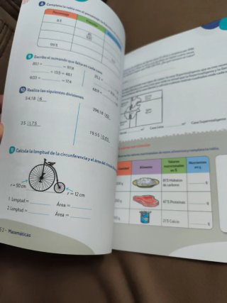 Repaso, 6 Primaria y de 5 primaria de Santillana