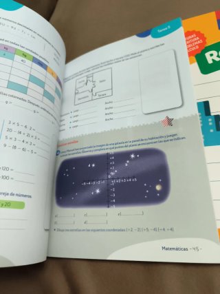 Repaso, 6 Primaria y de 5 primaria de Santillana