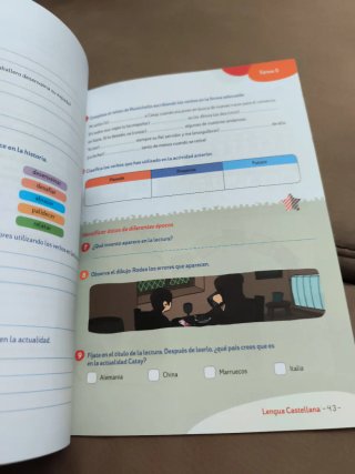 Repaso, 6 Primaria y de 5 primaria de Santillana