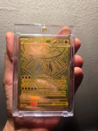 Carta Pokémon Mega-Zygarde EX Dorada