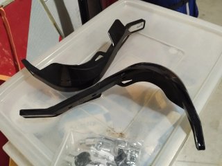 Cubrepuños Offroad Negro