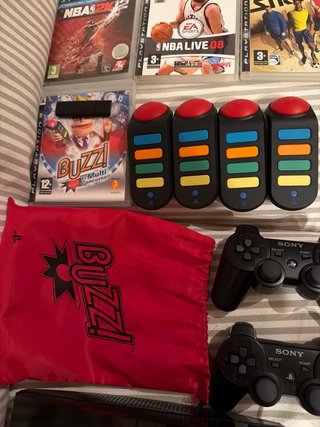 Console PlayStation 3 Nera + Giochi