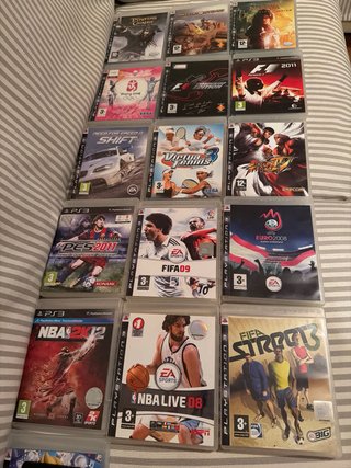 Console PlayStation 3 Nera + Giochi