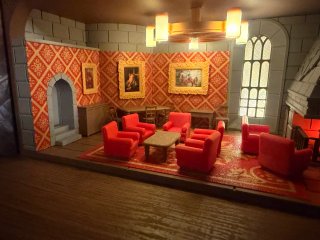 Harry Potter - sala de estudio de Griffindor