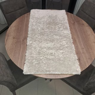 Tappeto beige + 3 federe cuscini