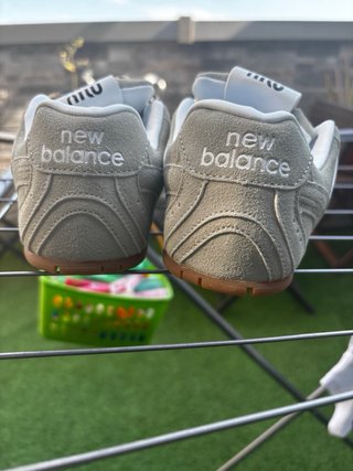 Zapatillas New Balance x Miu Miu Gris