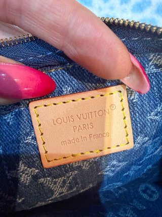 Pochette Louis Vuitton Denim Monogram