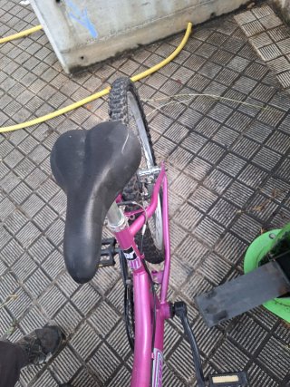 Bicicleta infantil rosa