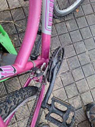 Bicicleta infantil rosa