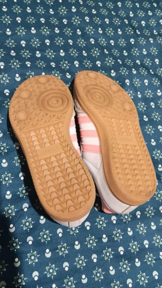 Zapatillas Adidas Samba Niña Blancas y Rosas