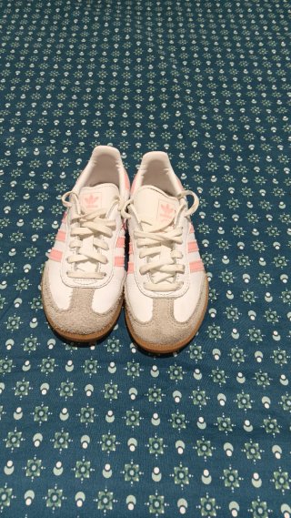 Zapatillas Adidas Samba Niña Blancas y Rosas