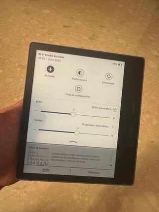 Ebook Kindle Oasis 10 Wifi 7" con luce