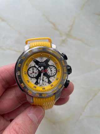 Reloj Detomaso Lucca Cronógrafo Amarillo