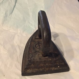 Plancha de Hierro Fundido de 1910 Marca UC - 4 S