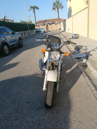 Suzuki Marauder 125cc Moto Cruiser Blanca