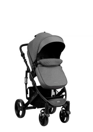 Carro de bebé gris
